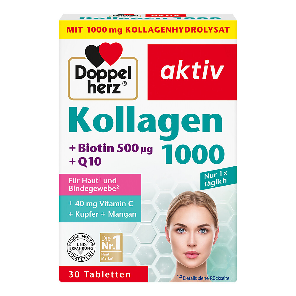 Abbildung für DOPPELHERZ Kollagen 1000 Tabletten