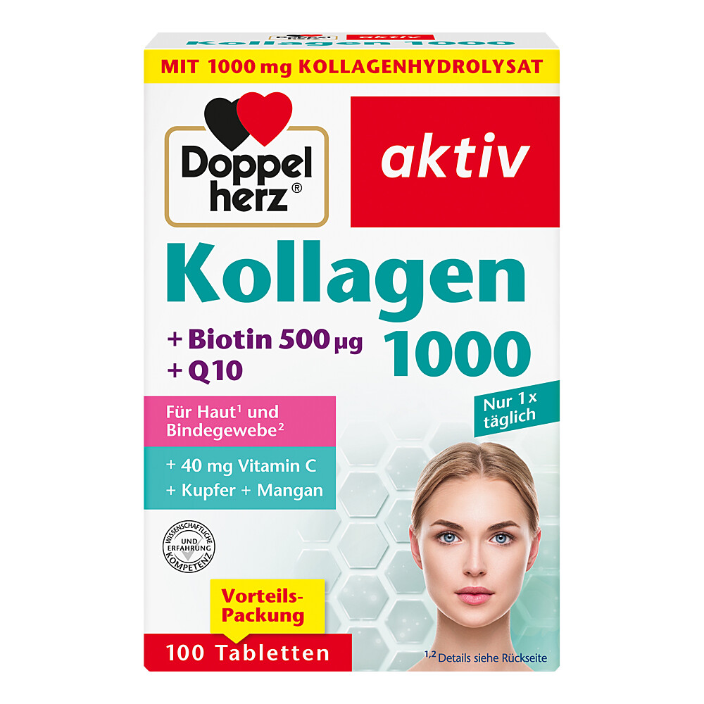 Abbildung für DOPPELHERZ Kollagen 1000 Tabletten