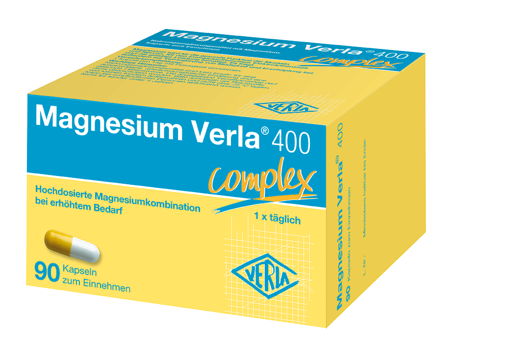 Abbildung für MAGNESIUM VERLA 400 Kapseln
