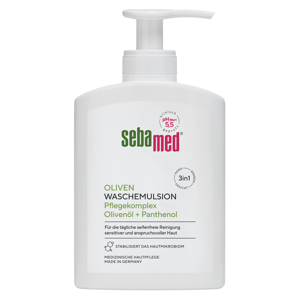 Abbildung für SEBAMED Waschemulsion Oliven+Panthenol