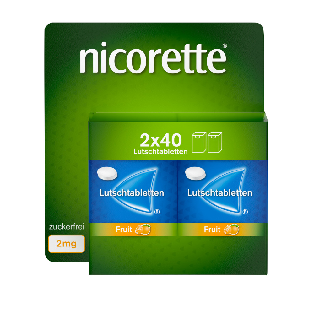 Abbildung für NICORETTE Lutschtablette, 2 mg Nikotin, 80 St